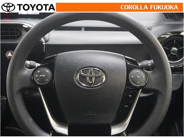 アクア Sスタイルブラック 衝突被害軽減システム メモリーナビ フルセグ ETC バックカメラ CD DVD再生 キーレス スマートキー 盗難防止装置(21枚目)