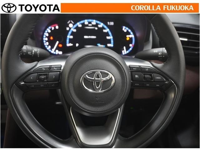 ヤリスクロス Ｚ　衝突被害軽減システム　メモリーナビ　ＥＴＣ　バックカメラ　ドラレコ　ＣＤ　ＤＶＤ再生　キーレス　スマートキー　盗難防止装置（20枚目）