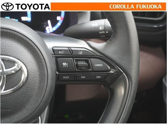 ヤリスクロス Ｚ　衝突被害軽減システム　メモリーナビ　ＥＴＣ　バックカメラ　ドラレコ　ＣＤ　ＤＶＤ再生　キーレス　スマートキー　盗難防止装置（21枚目）