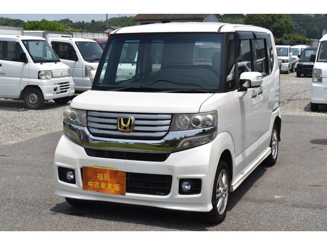 Ｎ－ＢＯＸカスタム Ｇ・Ｌパッケージ　車検令和９年１月２６日　ナビ　ＥＴＣ　アイドリングストップ　片側パワースライドドア　オートエアコン　プッシュスタート　フォグ　純正アルミホイール　ウインカーミラー（12枚目）