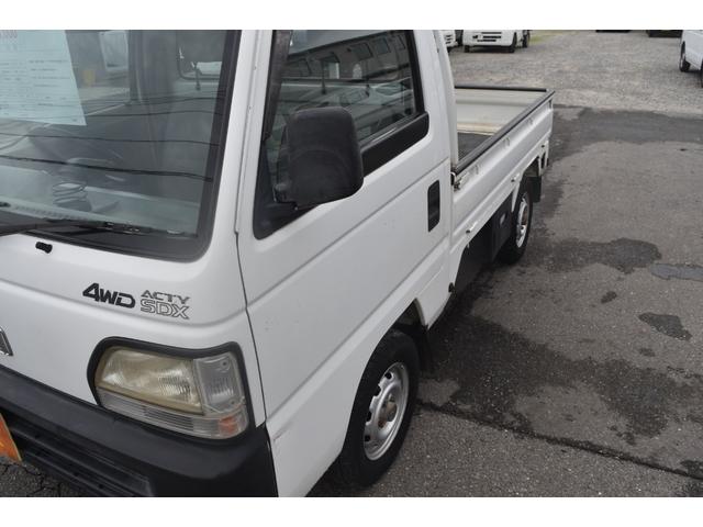アクティトラック SDX 車検令和8年10月31日 4WD マニュアル エアコン 畑仕事 引っ越し ゴミ捨て(25枚目)