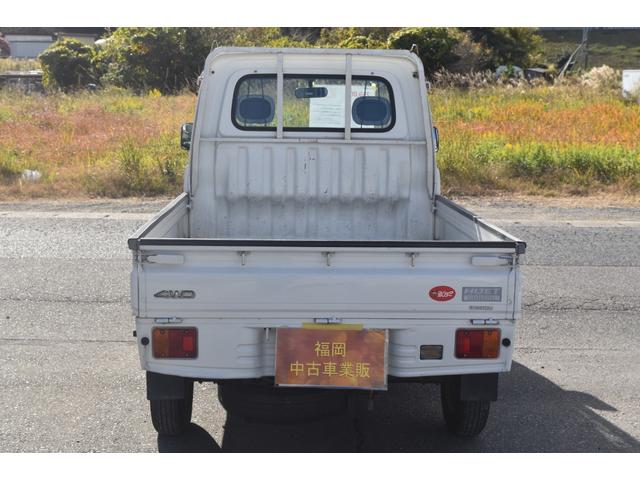 ハイゼットトラック SDX 車検令和9年11月 4WD エアコン 5速マニュアル タイミングベルト交換済み パワステ ラジオ(10枚目)