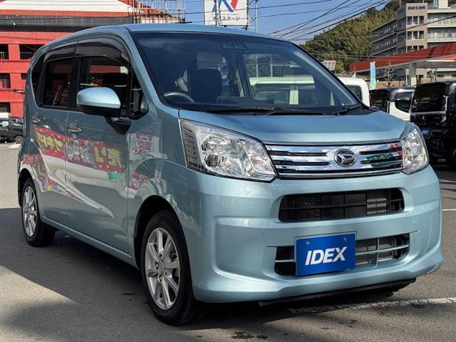 ムーヴ ＸリミテッドＩＩ　ＳＡＩＩＩ　キーレス　プッシュスタート　純正オーディオ　ステアリングスイッチ　純正アルミ　ＬＥＤヘッドライト（7枚目）