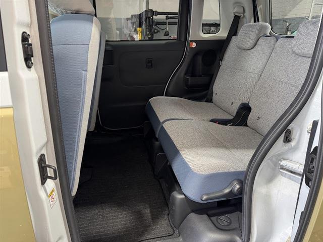 ムーヴキャンバス ストライプスX 両側電動スライドドア 社外ナビ Bluetooth接続 フルセグTV プッシュスタート バックカメラ(6枚目)