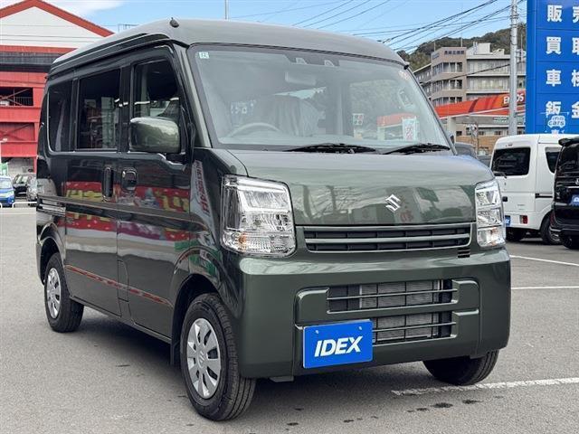 エブリイ ＰＣ　ハイルーフ　届出済未使用車　デュアルカメラブレーキサポート　キーレス・スペアキー　シートヒーター　ＬＥＤヘッドライト　オートマチックハイビーム　レーンアシスト　クリアランスソナー（2枚目）