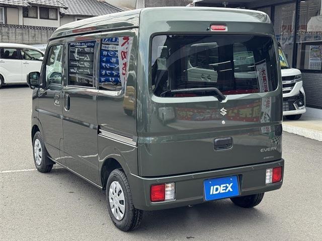 エブリイ ＰＣ　ハイルーフ　届出済未使用車　デュアルカメラブレーキサポート　キーレス・スペアキー　シートヒーター　ＬＥＤヘッドライト　オートマチックハイビーム　レーンアシスト　クリアランスソナー（5枚目）