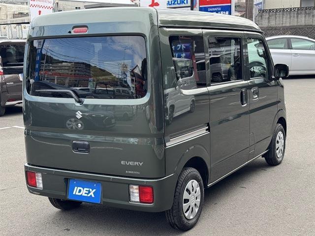 エブリイ ＰＣ　ハイルーフ　届出済未使用車　デュアルカメラブレーキサポート　キーレス・スペアキー　シートヒーター　ＬＥＤヘッドライト　オートマチックハイビーム　レーンアシスト　クリアランスソナー（6枚目）