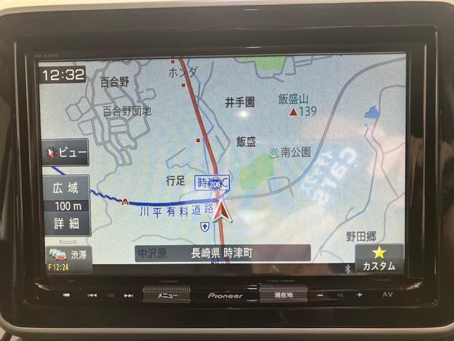 スペーシアカスタム ハイブリッドＸＳターボ　全方位モニター　純正ナビ　フルセグ　両側パワースライドドア　ＥＴＣ　プッシュスタート　前後ドラレコ　新品タイヤ（17枚目）