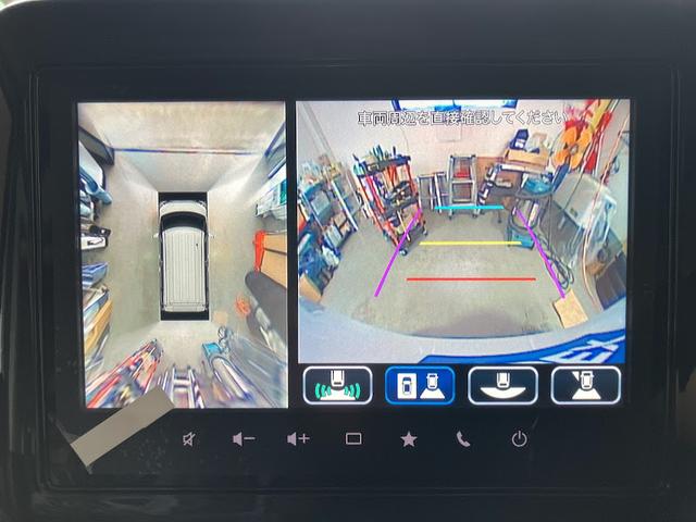 スペーシアカスタム ハイブリッドXS 全方位モニター付きディスプレイオーディオ 両側パワースライドドア スズキセーフティサポート 電動パーキングホールド クルーズコントロール ステアリングヒーター シートヒーター フルセグTV(17枚目)