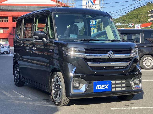 スペーシアカスタム ハイブリッドXS 全方位モニター付きディスプレイオーディオ 両側パワースライドドア ステアリングヒーター シートヒーター ヘッドアップディスプレイ フルセグTV アダプティブクルーズコントロール(7枚目)