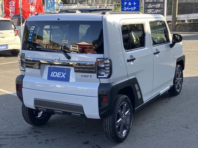 タフト G クロムベンチャー スマートパノラマパック付きディスプレイオーディオ アイドリングストップ フルセグTV LEDヘッドライト・フォグランプ スカイフィールトップ(5枚目)