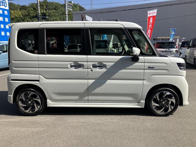 スペーシアカスタム ハイブリッドXS 全方位モニター付きディスプレイオーディオ 両側パワースライドドア フルセグTV シートヒーター アダプティブクルーズコントロール ステアリングヒーター マルチユースフラップ(6枚目)