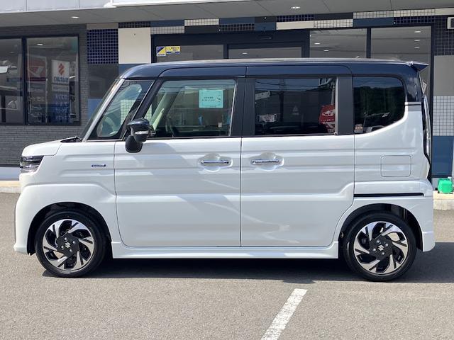 スペーシアカスタム ハイブリッドXS 全方位モニター付きディスプレイオーディオ 両側パワースライドドア フルセグTV アダプティブクルーズコントロール シートヒーター ステアリングヒーター マルチユースフラップ ヘッドアップディスプレイ(2枚目)