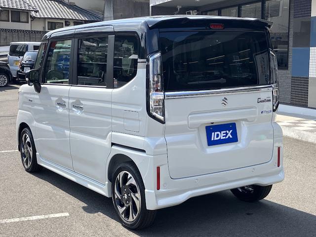 スペーシアカスタム ハイブリッドXS 全方位モニター付きディスプレイオーディオ 両側パワースライドドア フルセグTV アダプティブクルーズコントロール シートヒーター ステアリングヒーター マルチユースフラップ ヘッドアップディスプレイ(4枚目)