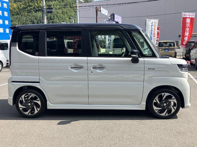 スペーシアカスタム ハイブリッドXS 全方位モニター付きディスプレイオーディオ 両側パワースライドドア フルセグTV アダプティブクルーズコントロール シートヒーター ステアリングヒーター マルチユースフラップ ヘッドアップディスプレイ(6枚目)