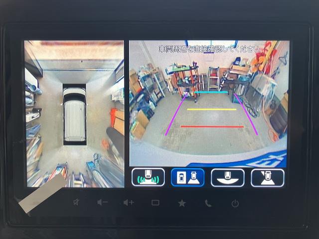 スペーシアカスタム ハイブリッドXS 全方位モニター付きディスプレイオーディオ 両側パワースライドドア フルセグTV アダプティブクルーズコントロール シートヒーター ステアリングヒーター マルチユースフラップ ヘッドアップディスプレイ(17枚目)