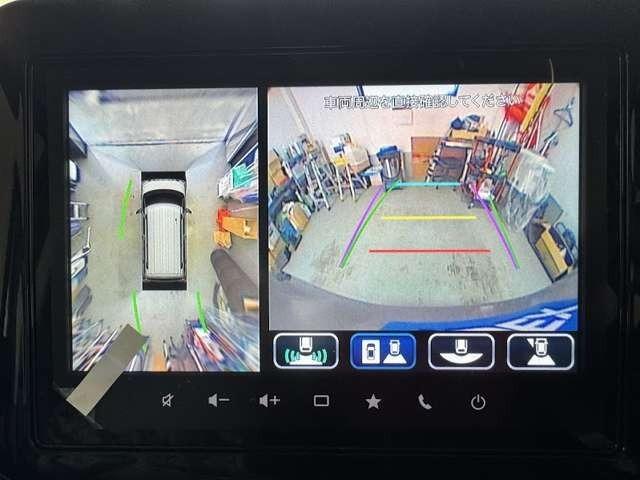 スペーシアギア ハイブリッドＸＺ　全方位モニター付きディスプレイオーディオ／両側パワースライドドア　アダプティブクルーズコントロール／ヘッドアップディスプレイ／スズキセーフティサポート／オットマン（18枚目）