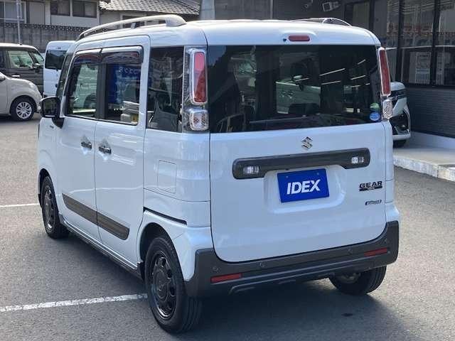 スペーシアギア ハイブリッドＸＺ　両側パワースライドドア／社外ディスプレイオーディオ／バックモニター／アイドリングストップ／ＬＥＤヘッドライト・フォグランプ／シートヒーター／クリアランスソナー／レーンアシスト（5枚目）