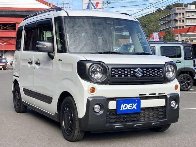 スペーシアギア ハイブリッドＸＺ　両側パワースライドドア／社外ディスプレイオーディオ／バックモニター／アイドリングストップ／ＬＥＤヘッドライト・フォグランプ／シートヒーター／クリアランスソナー／レーンアシスト（8枚目）