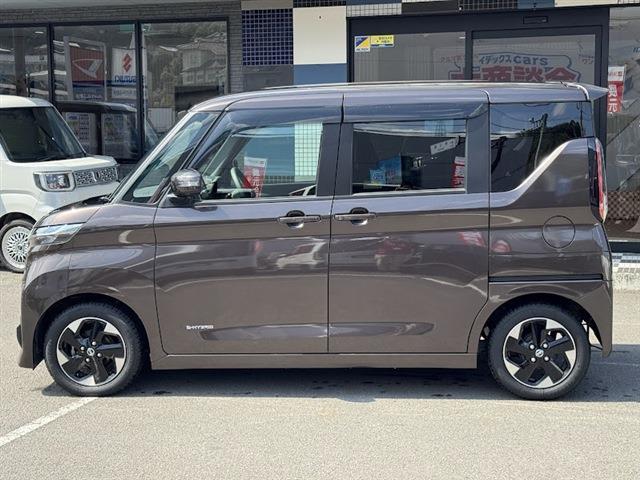 ルークス ハイウェイスター　Ｘ　左側パワースライドドア　純正９インチナビ　アラウンドビューモニター　エマージェンシーブレーキ　ＬＥＤヘッドライト・フォグランプ（4枚目）