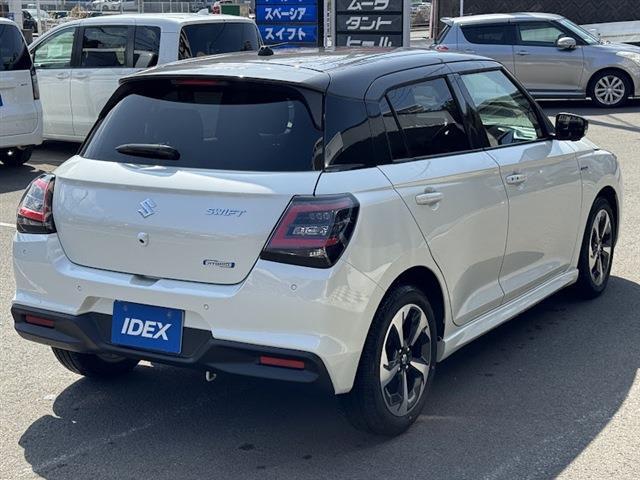 スイフト ハイブリッドＭＺ　全宝モニター付きディスプレイオーディオ　フルセグＴＶ　Ｂｌｕｅｔｏｏｔｈ　スズキセーフティサポート　アダプティブクルーズコントロール　ＬＥＤヘッドライト・フォグランプ（6枚目）