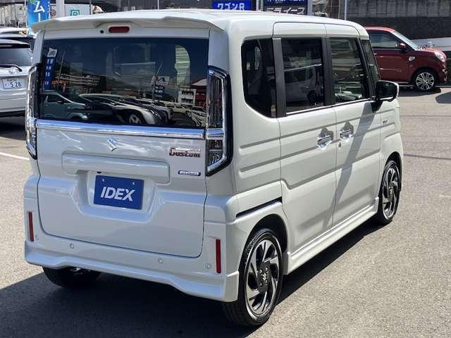 スペーシアカスタム ハイブリッドＸＳ　全方位モニター付きディスプレイオーディオ　両側パワースライドドア　アダプティブクルーズコントロール　フルセグＴＶ　ステアリングヒーター　シートヒーター（6枚目）