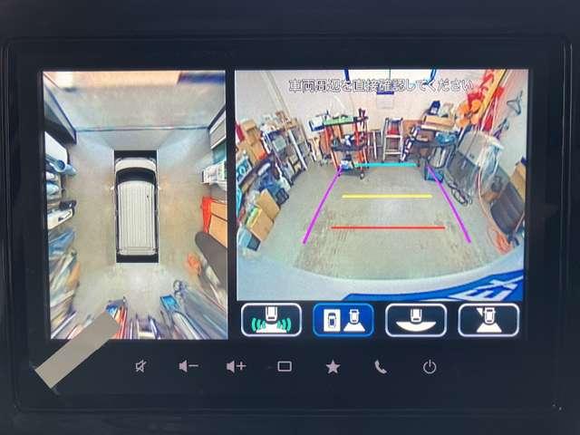 スペーシアカスタム ハイブリッドＸＳ　全方位モニター付きディスプレイオーディオ　両側パワースライドドア　アダプティブクルーズコントロール　フルセグＴＶ　ステアリングヒーター　シートヒーター（18枚目）