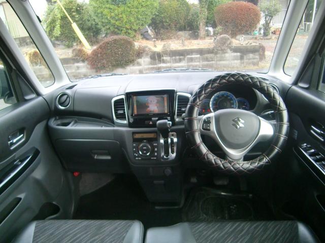 スペーシアカスタム ＸＳリミテッド　ワンオーナー　社外ナビ　ワンセグ　レーダーブレーキサポート　両側パワースライドドア　シートヒーター　オートライト　　オートエアコン　ＨＩＤ　フォグ　ＥＴＣ　ステアリングスイッチ　ハーフレザー（24枚目）