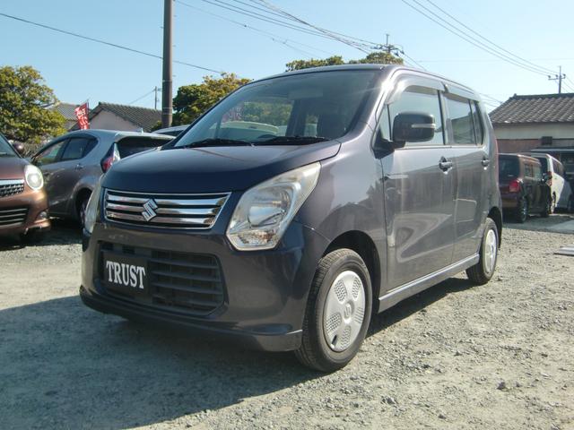 ワゴンＲ ＦＸリミテッド　社外ナビ　フルセグ　Ｂｌｕｅｔｏｏｔｈオーディオ　プッシュスタート　キーレス　オートエアコン　アイドリングストップ（5枚目）