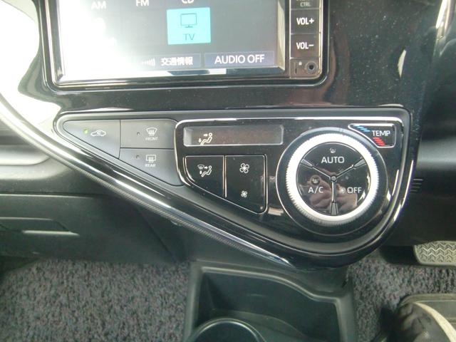 アクア Ｓ　純正ナビ　フルセグ　Ｂｌｕｅｔｏｏｔｈオーディオ　バックカメラ　ＥＴＣ　３６０度ドライブレコーダー　オートエアコン　ＨＩＤ　オートライト　オートハイビーム　衝突軽減　はみ出し防止　クリアランスソナー（31枚目）