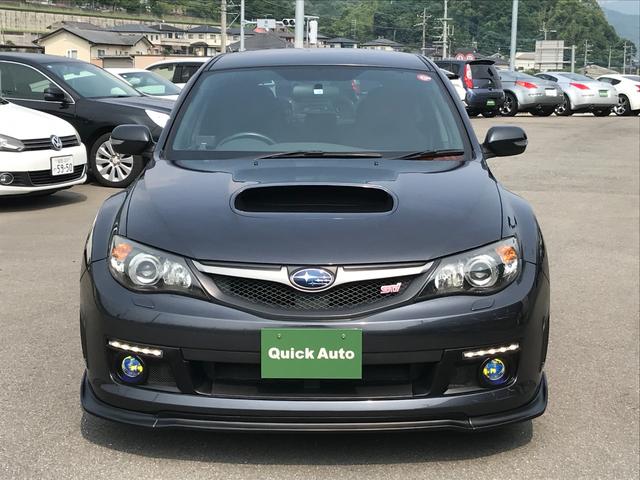 インプレッサ ＷＲＸ　ＳＴＩ　Ａライン　ターボ・エアロ・純正アルミ・社外ナビＴＶ・ＨＩＤライト・スマートキー・パドルシフト・クルコン（5枚目）