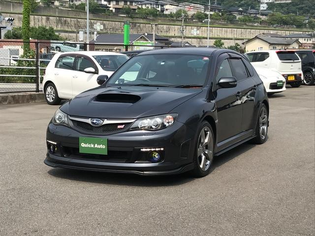インプレッサ ＷＲＸ　ＳＴＩ　Ａライン　ターボ・エアロ・純正アルミ・社外ナビＴＶ・ＨＩＤライト・スマートキー・パドルシフト・クルコン（9枚目）