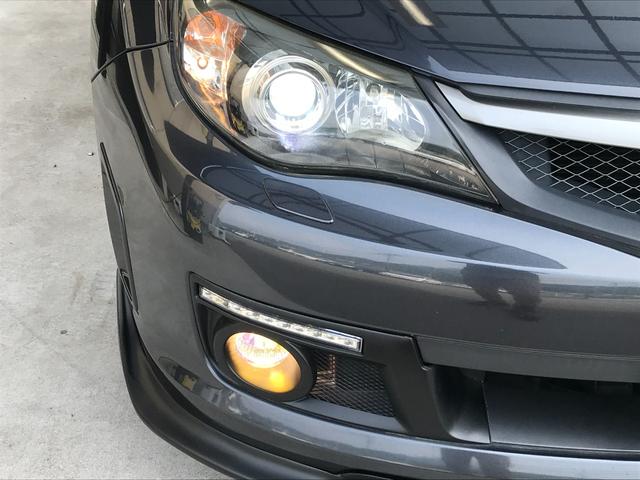 インプレッサ ＷＲＸ　ＳＴＩ　Ａライン　ターボ・エアロ・純正アルミ・社外ナビＴＶ・ＨＩＤライト・スマートキー・パドルシフト・クルコン（11枚目）