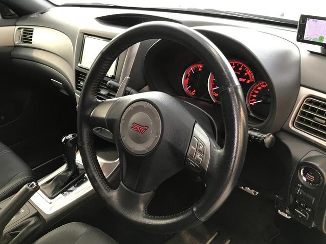 インプレッサ ＷＲＸ　ＳＴＩ　Ａライン　ターボ・エアロ・純正アルミ・社外ナビＴＶ・ＨＩＤライト・スマートキー・パドルシフト・クルコン（42枚目）