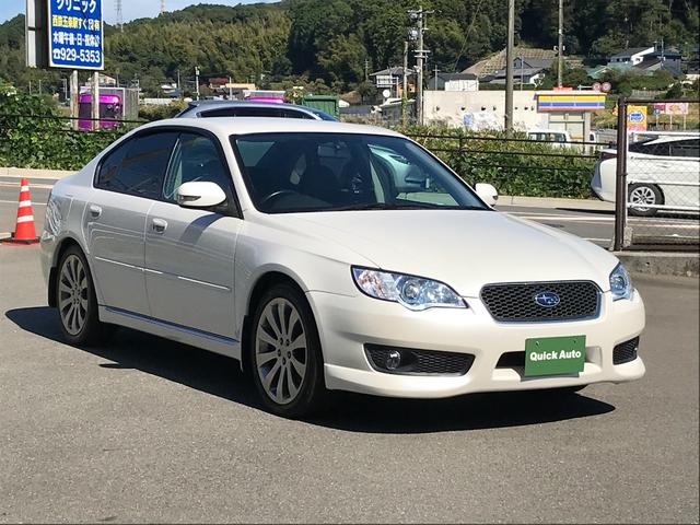 レガシィＢ４ ３．０ＲスペックＢ　後期・３Ｌ・水平対向６気筒・ビルシュタイン・パドルシフト・ＳＩドライブ・純正１８アルミ・黒皮電動シートワンオーナー（9枚目）