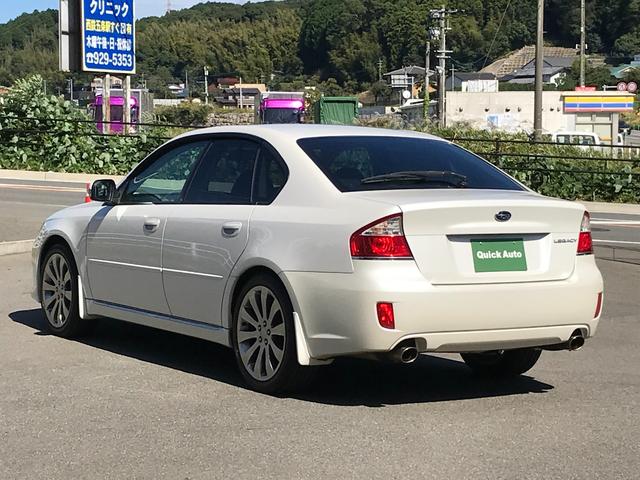 レガシィＢ４ ３．０ＲスペックＢ　後期・３Ｌ・水平対向６気筒・ビルシュタイン・パドルシフト・ＳＩドライブ・純正１８アルミ・黒皮電動シートワンオーナー（10枚目）
