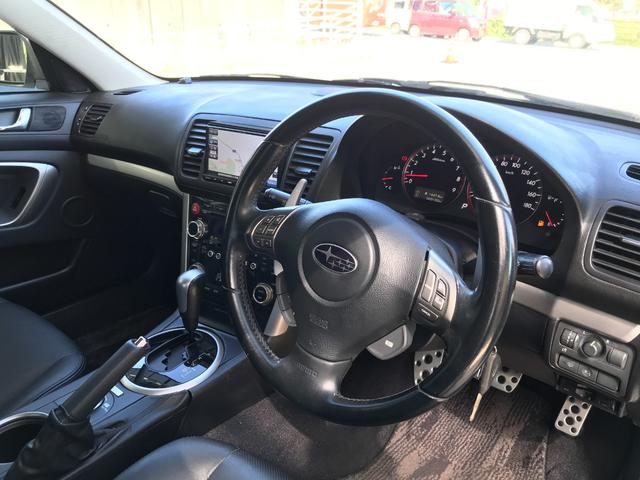 レガシィＢ４ ３．０ＲスペックＢ　後期・３Ｌ・水平対向６気筒・ビルシュタイン・パドルシフト・ＳＩドライブ・純正１８アルミ・黒皮電動シートワンオーナー（38枚目）