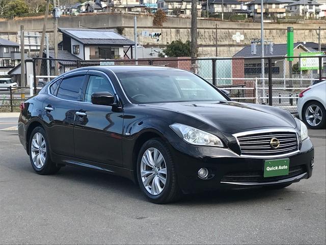 フーガ 250GT Aパッケージ ワンオーナー・純正HDDナビTV・純正18アルミ・クルーズ・キセノン・インテリキー・電動ハーフレザーシート(7枚目)