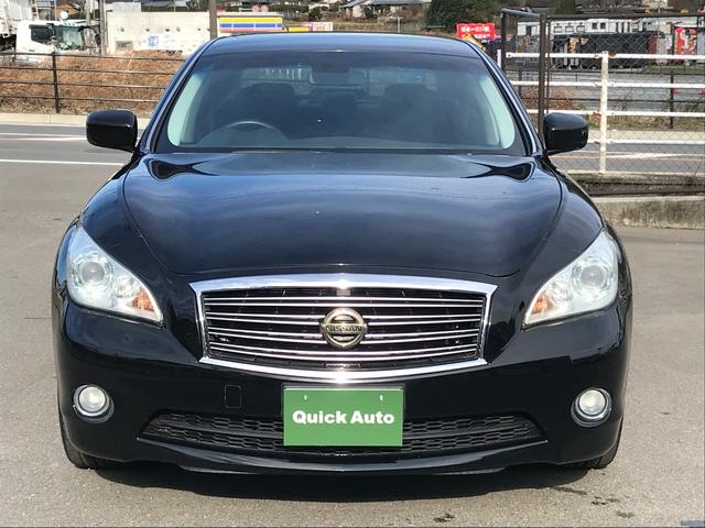 フーガ 250GT Aパッケージ ワンオーナー・純正HDDナビTV・純正18アルミ・クルーズ・キセノン・インテリキー・電動ハーフレザーシート(9枚目)