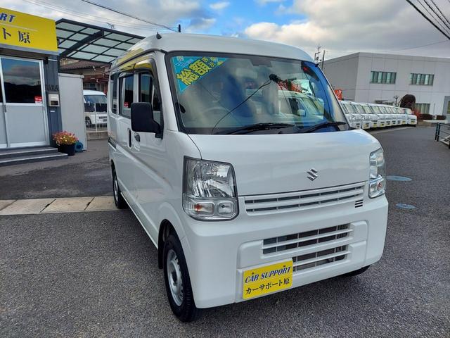 エブリイ PAリミテッド ハイルーフ 5AGS車 オートマ エアコン パワステ 2nd発信 記録簿 禁煙車 ETC キーレス(9枚目)