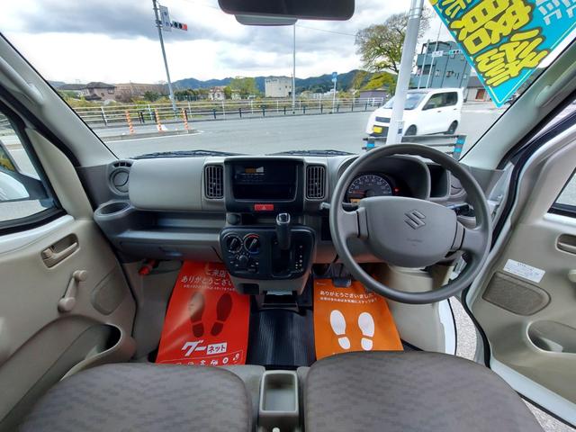 エブリイ PAリミテッド ハイルーフ 5AGS車 オートマ エアコン パワステ 2nd発信 記録簿 禁煙車 ETC キーレス(19枚目)