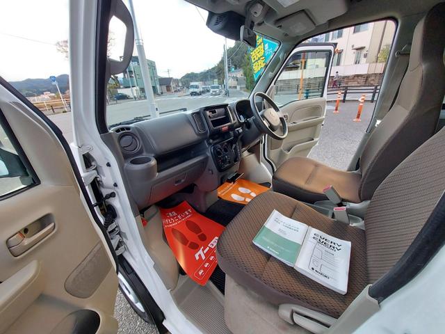 エブリイ ＰＣ　ＰＣ　ハイルーフ　４ＷＤ　オートマ　エアコン　フロントパワーウインドウ　記録簿　ＥＴＣ（18枚目）