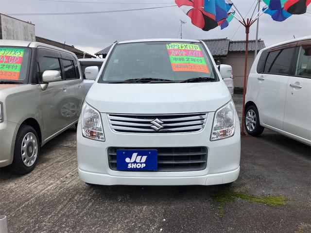 ワゴンR FXリミテッド エアロ スマートキー 電動格納ミラー ベンチシート CVT 盗難防止システム ABS CD アルミホイール 衝突安全ボディ エアコン パワーステアリング パワーウィンドウ(13枚目)