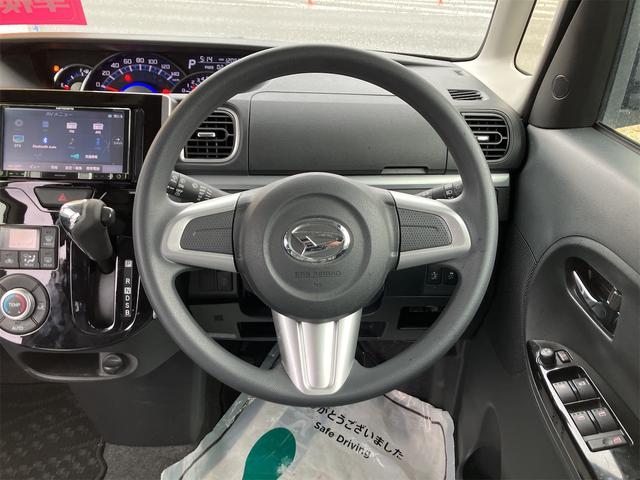 タント カスタムX SA ETC 両側スライド・片側電動 ナビ TV 衝突被害軽減システム オートライト LEDヘッドランプ スマートキー アイドリングストップ 電動格納ミラー ベンチシート CVT 盗難防止システム ABS(3枚目)