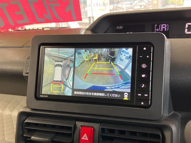 タント Ｘ　全周囲カメラ　電動スライドドア　ナビ　クリアランスソナー　衝突被害軽減システム　スマートキー　アイドリングストップ　電動格納ミラー　シートヒーター　ＣＶＴ　ＥＳＣ　ＣＤ　ＤＶＤ再生　Ｂｌｕｅｔｏｏｔｈ（6枚目）