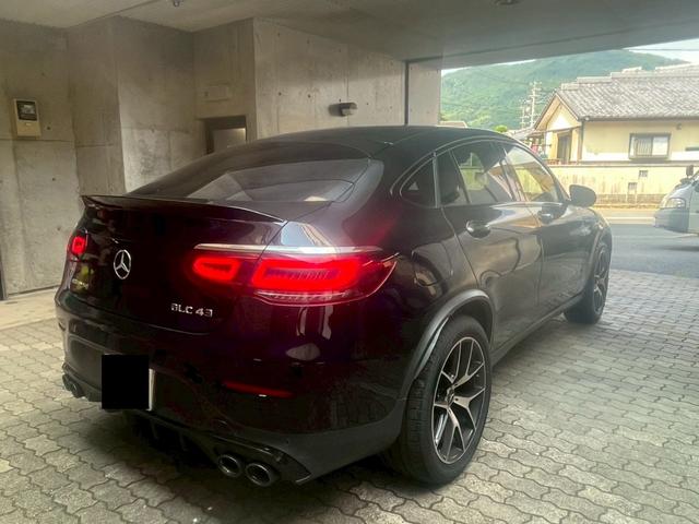 ＧＬＣ ＧＬＣ４３　４マチッククーペ　・レザーＥＸＣ・ＨＵＤ・ブルメスターサウンド・３６０度カメラ・パワーバックドア・純正ドラレコ・本革シート、ベンチレーション・エアーバランスＰＫＧ・エナシャブＰＫＧ・マルチビームＬＥＤ（4枚目）