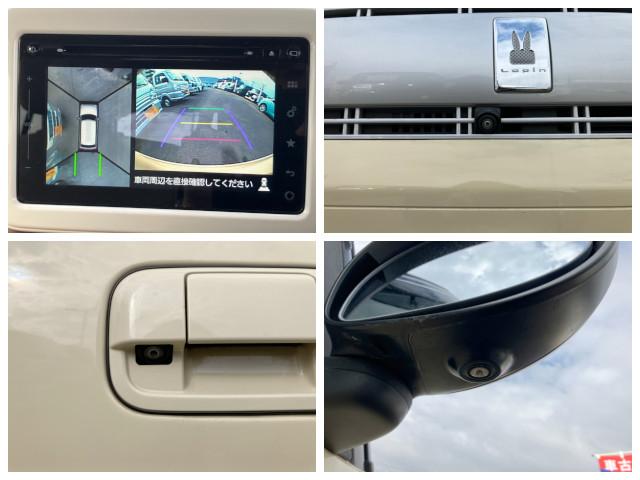 アルトラパン S/サポカー 全方位モニター付メモリーナビ 衝突安全ボディ 衝突被害軽減システム アイドリングストップ プッシュスタート オートライト シートヒーター 盗難防止システム(10枚目)
