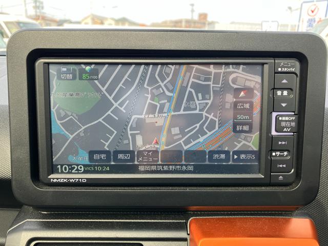 タフト G/サポカー 衝突安全ボディ 衝突被害軽減システム アイドリングストップ プッシュスタート 純正ナビ バックカメラ ドライブレコーダー ETC オートエアコン 盗難防止システム(11枚目)