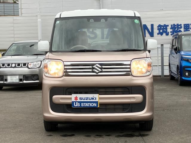 スペーシア ＨＹＢＲＩＤ　Ｘ　３型／サポカー　衝突安全ボディ　衝突被害軽減システム　アイドリングストップ　スライドドア　純正ナビ　バックカメラ　ドライブレコーダー　プッシュスタート　オートライト　オートエアコン　盗難防止システム（5枚目）