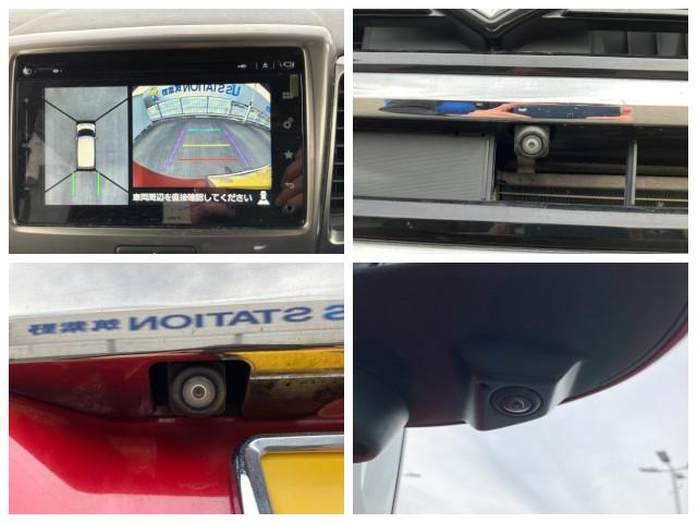 スペーシアカスタムＺ ユーティリティパッケージ／サポカー　衝突安全ボディ　衝突被害軽減システム　アイドリングストップ　プッシュスタート　スライドドア　純正ナビ　ＥＴＣ　オートエアコン　シートヒーター　横滑り防止機能　盗難防止システム（10枚目）